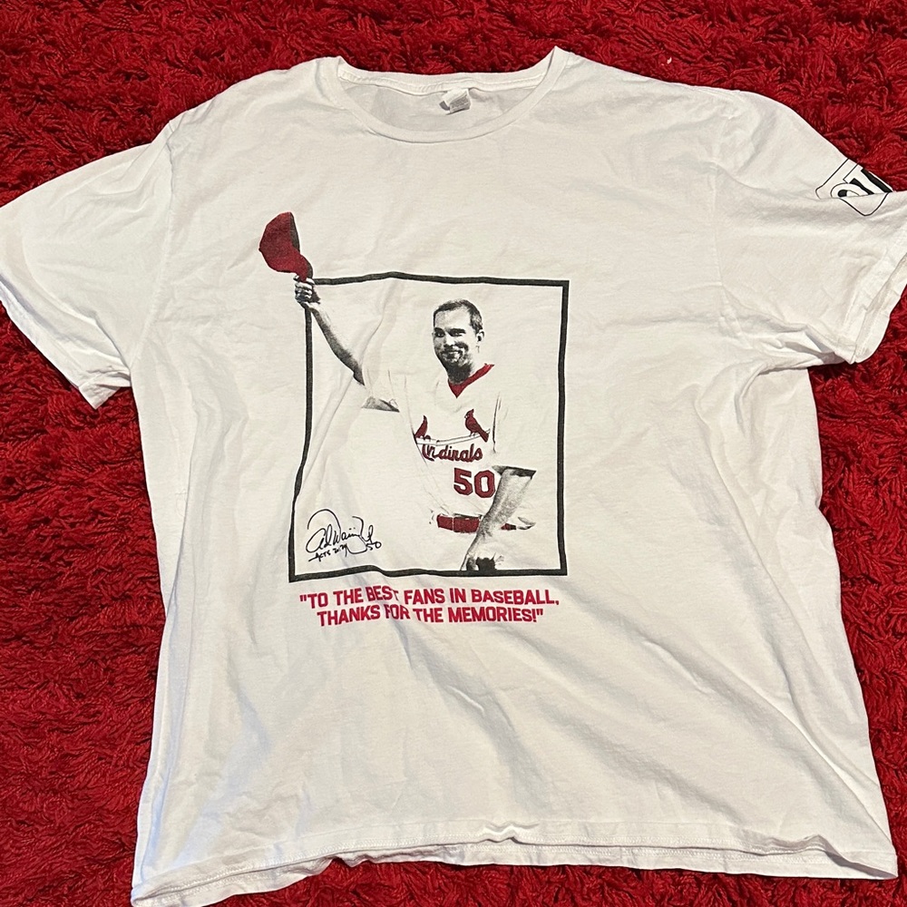 Graphic Tee Adam Wainwright Retirement
